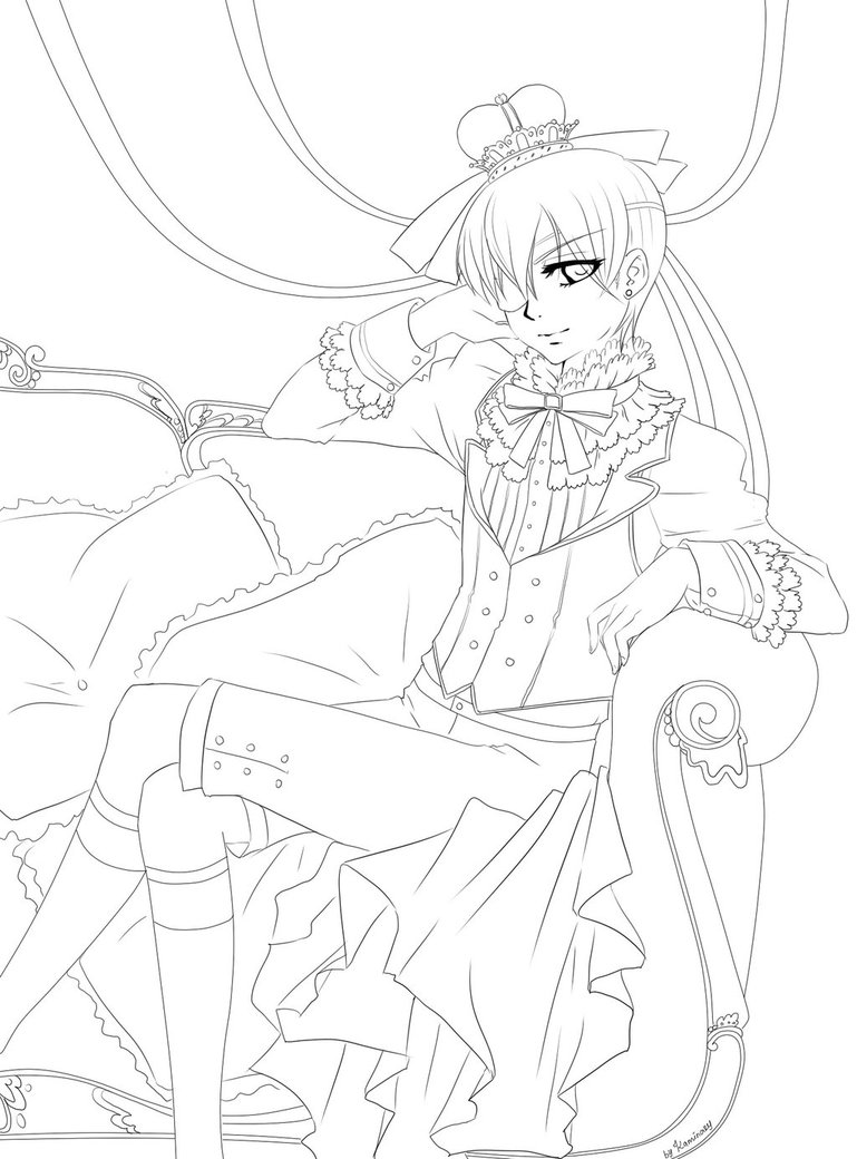 769x1040 Ciel Phantomhive By Kaminary San