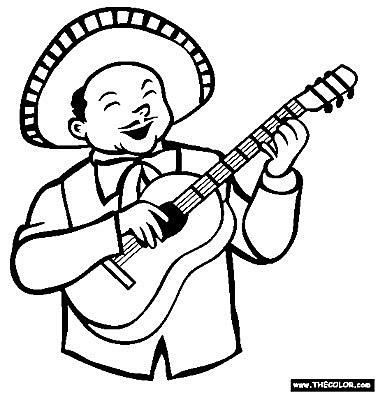 378x400 167 Free, Printable Cinco De Mayo Coloring Pages For Kids