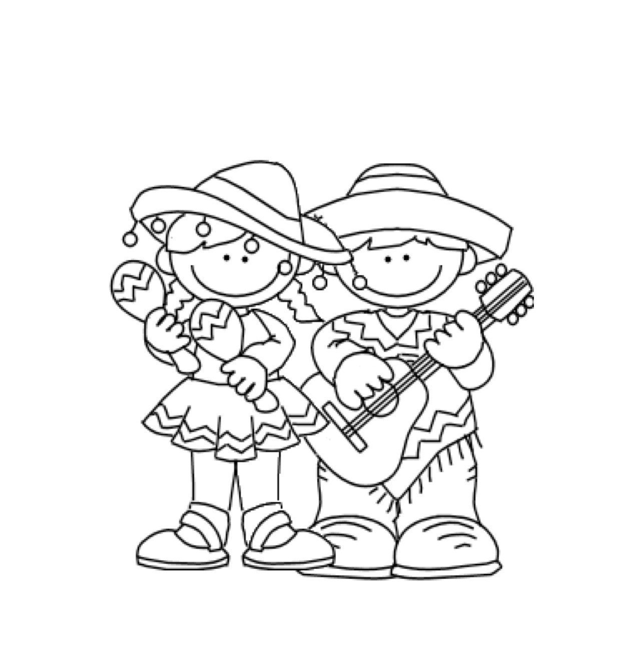 1275x1287 Free Printable Cinco De Mayo Coloring Pages For Kids