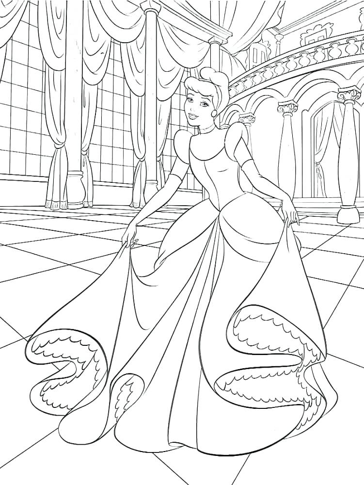 751x1000 Cinderella Coloring Pictures Beautiful Coloring Pages Cinderella