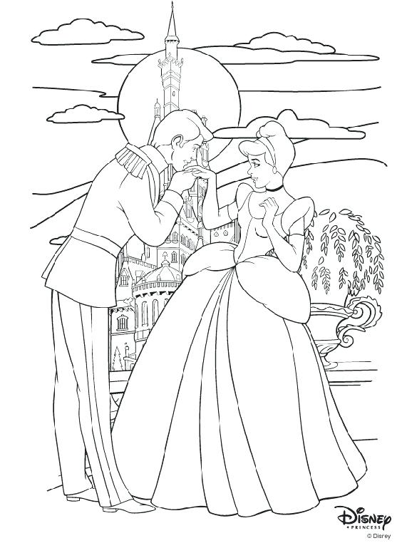 564x762 Cinderella 2015 Coloring Pages Free Video For Kids Best Coloring