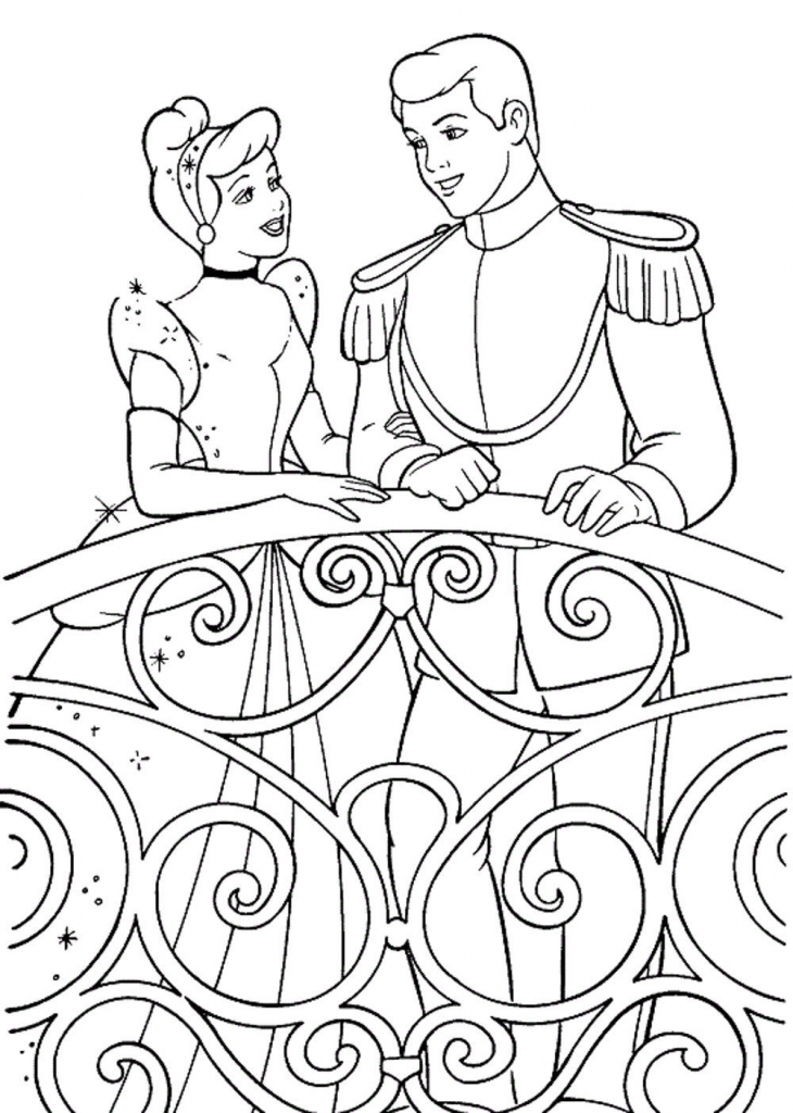 730x1024 Prince Charming Coloring Pages Bestofcoloring Cinderella