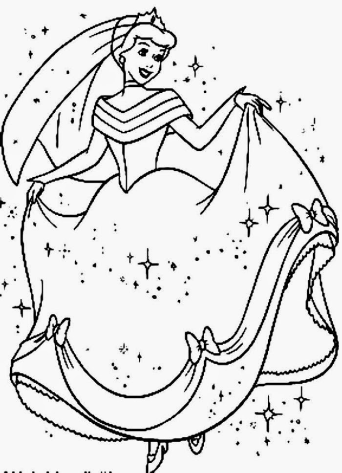 Cinderella Carriage Coloring Page