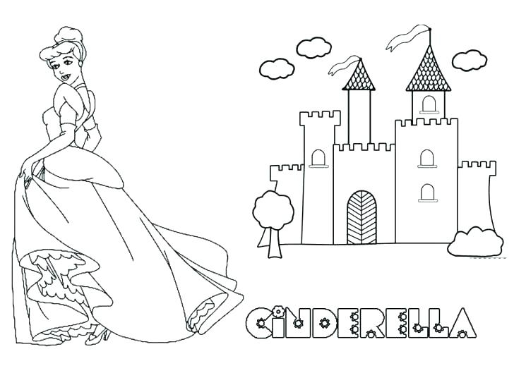 728x546 Castle Coloring Page And Bailey Castle Colouring Page Other Disney