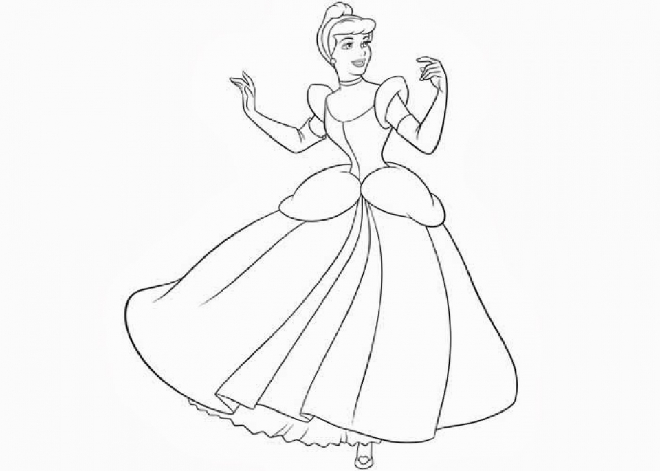 Cinderella Coloring Pages