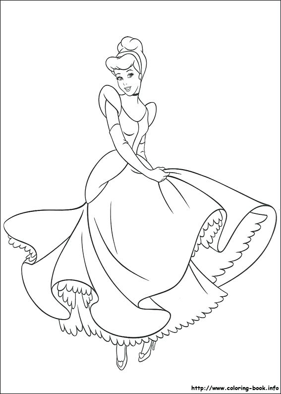 567x794 Cinderella Coloring Sheet Index Coloring Pages Disney Cinderella