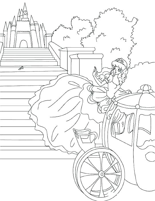 540x700 Cinderella Coloring Page Coloring Pages Free Coloring Page