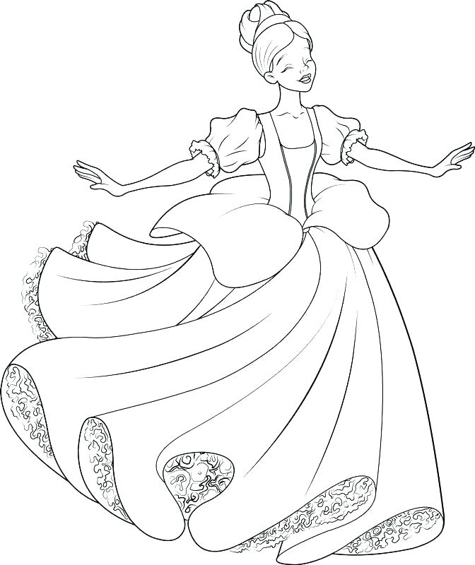 672x800 Cinderella Coloring Pages Pdf Coloring Pages Coloring Pages