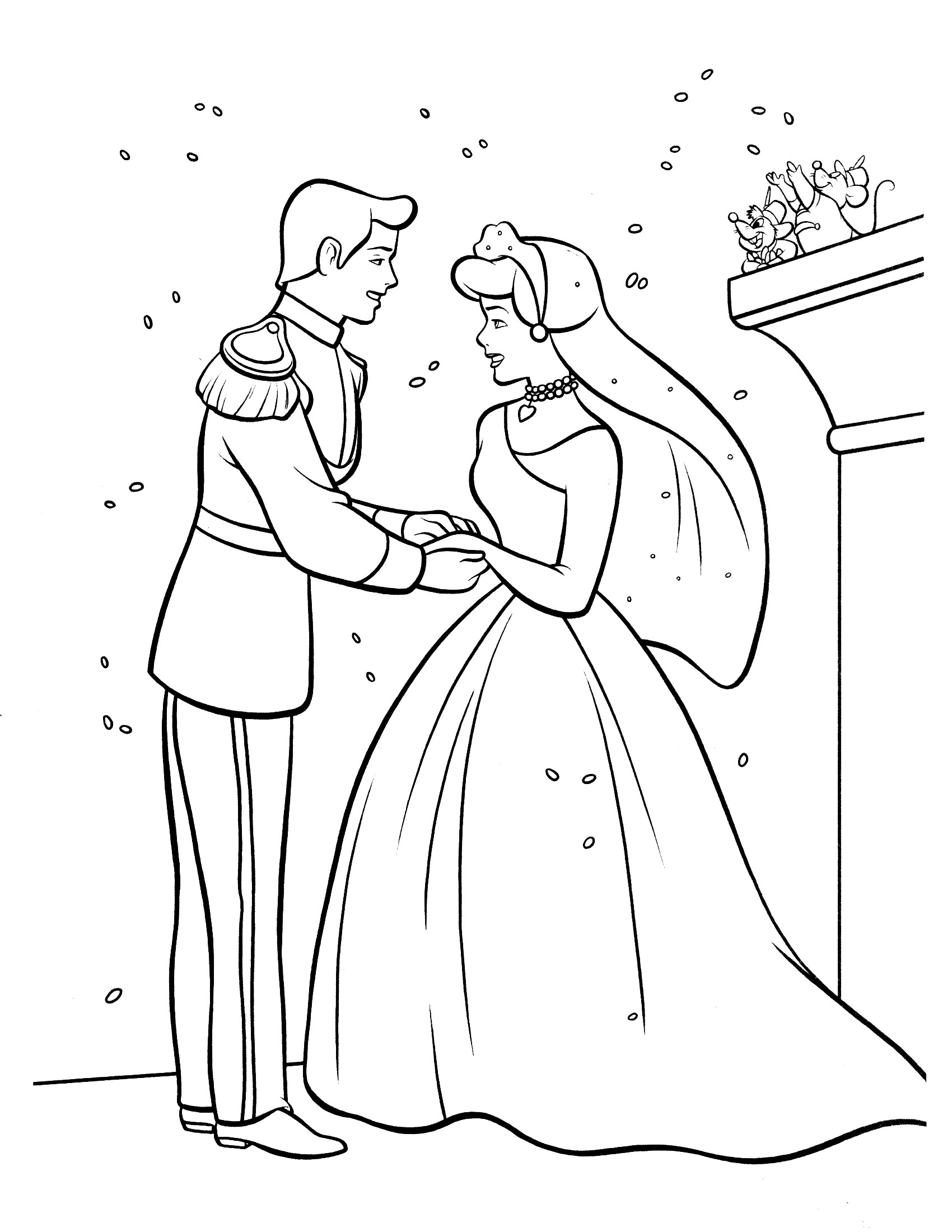 1700x2200 Disney Coloring Pages Free Printablederella In Page Princess Great