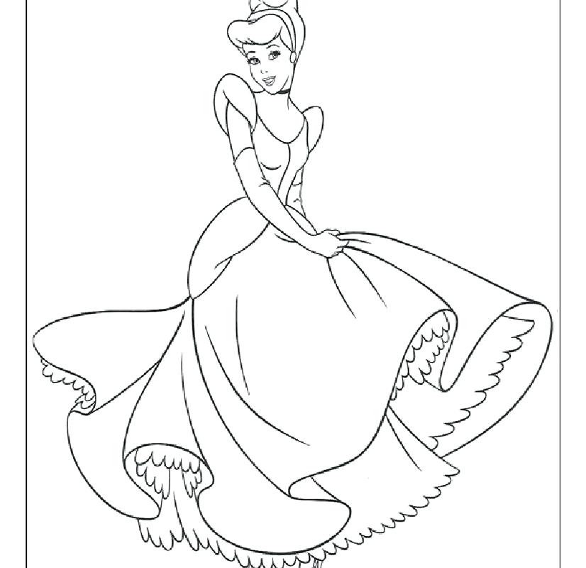 826x800 Cinderella Coloring Pages Disney Color Page Coloring Pages Color