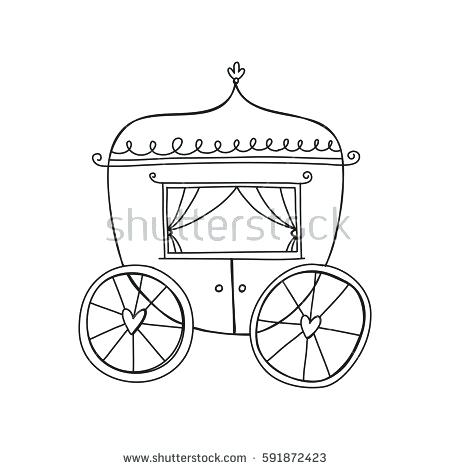 450x470 Carriage Coloring Pages Birthday Coloring Page Beautiful Carriage