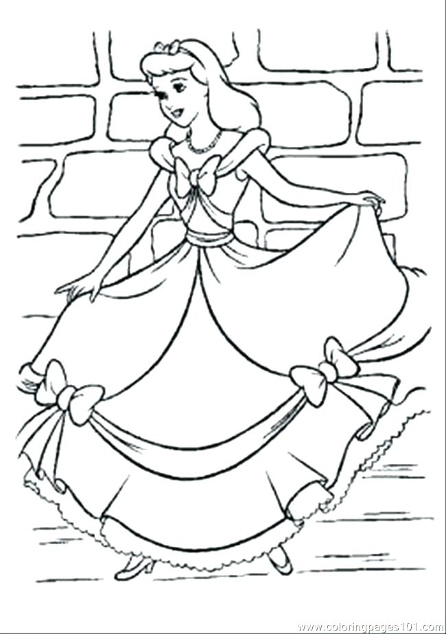 650x924 Cinderella Coloring Picture Carriage Coloring Page Free Printable