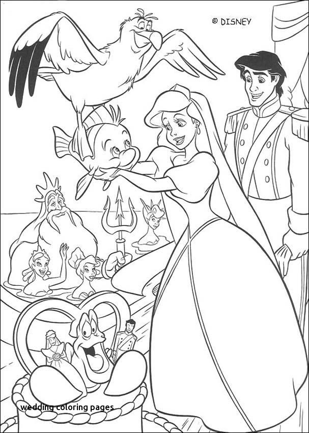 607x850 Wedding Coloring Pages