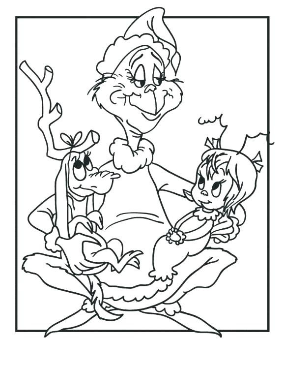 578x748 Cindy Lou Who Grinch Coloring Pages Free Printable Coloring Pages