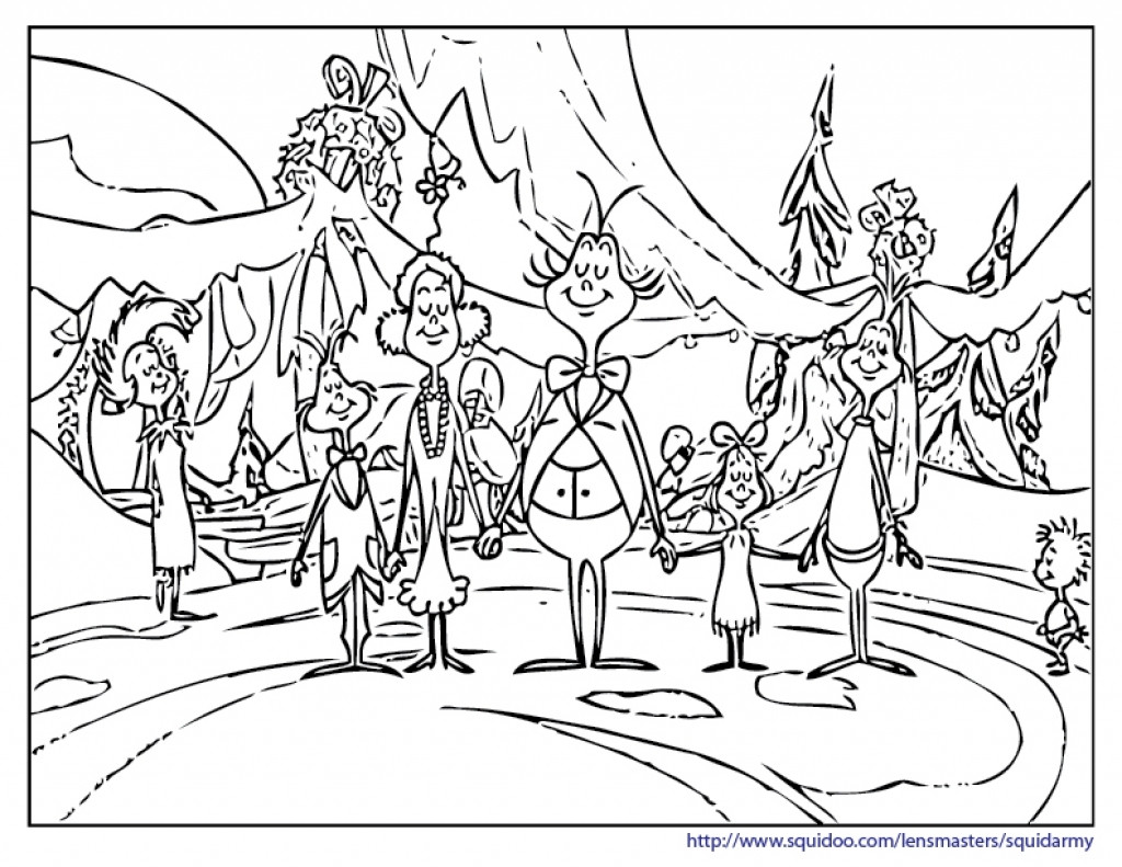 1024x791 Cindy Lou Who Coloring Pages Best Of The Grinch Coloring Pages How