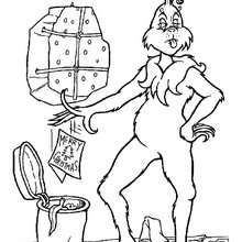 220x220 Grinch Gives Out Christmas Gifts Coloring Pages
