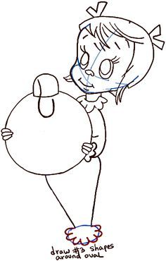 236x370 How To Draw Cindy Lou Who From How The Grinch Stole Christmas