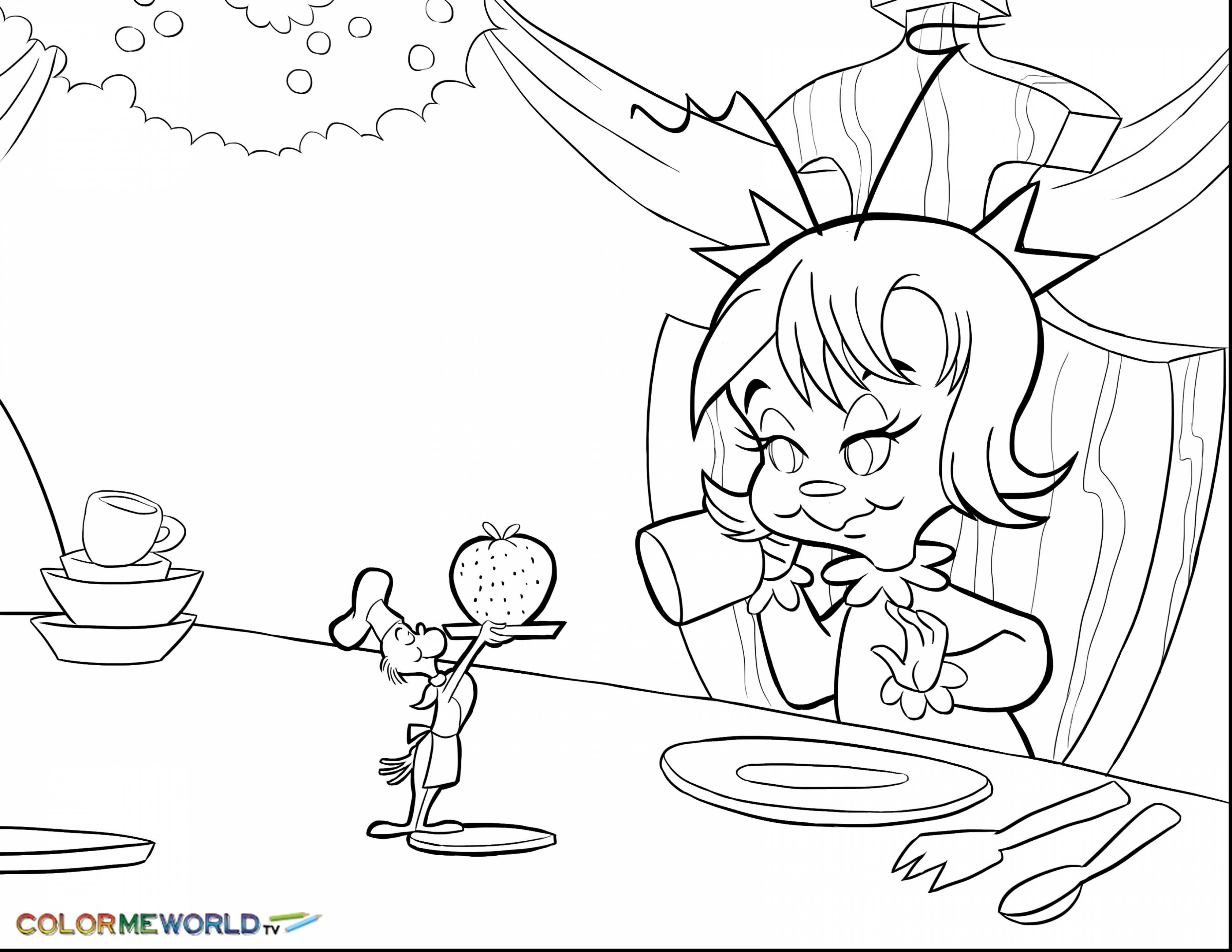 3630x2805 Lovely Outstanding Cindy Lou Who Grinch Coloring Pages To Print