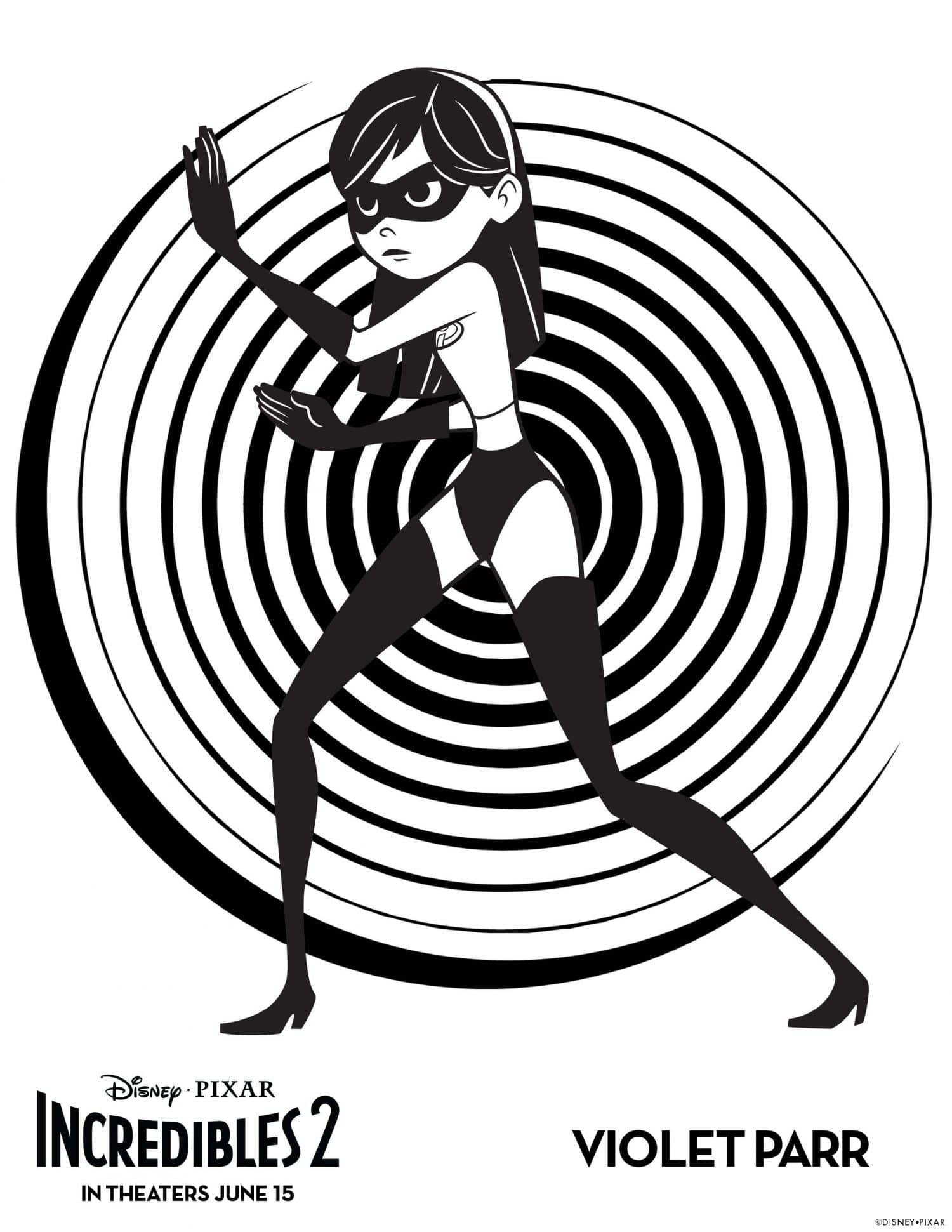 1500x1941 Incredibles 2 Coloring Pages And Activity Sheets Crazy