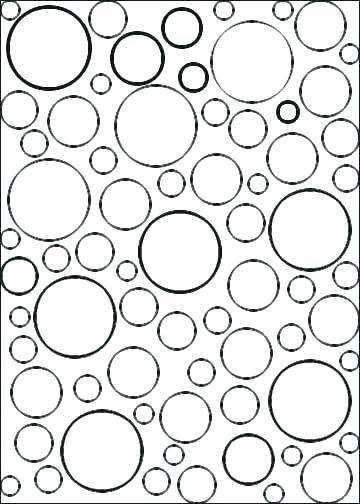 360x504 Exquisite Design Circle Coloring Page Coloring Shapes Letters Etc