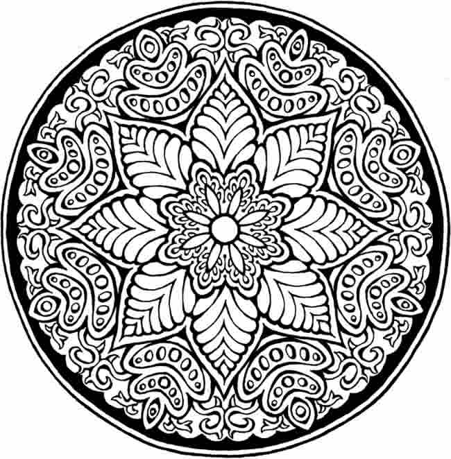 650x662 Difficult Coloring Pages 10