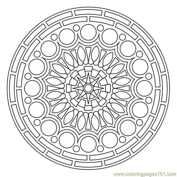 600x600 Circular Coloring Pages Logos For Circle Design Coloring Pages