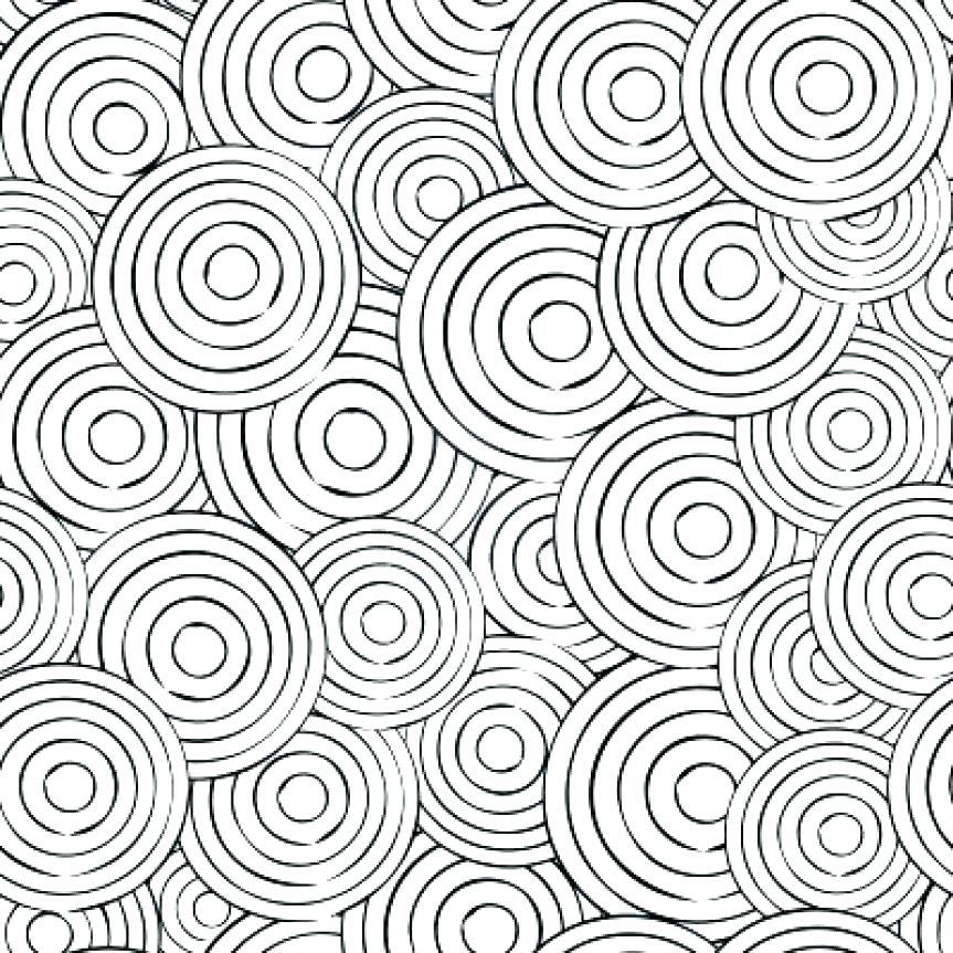 863x863 Detailed Pattern Coloring Pages World Of Example Free Geometric