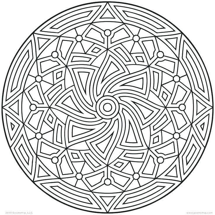 736x736 Geometric Stained Glass Patterns Pattern Coloring Pages Circle