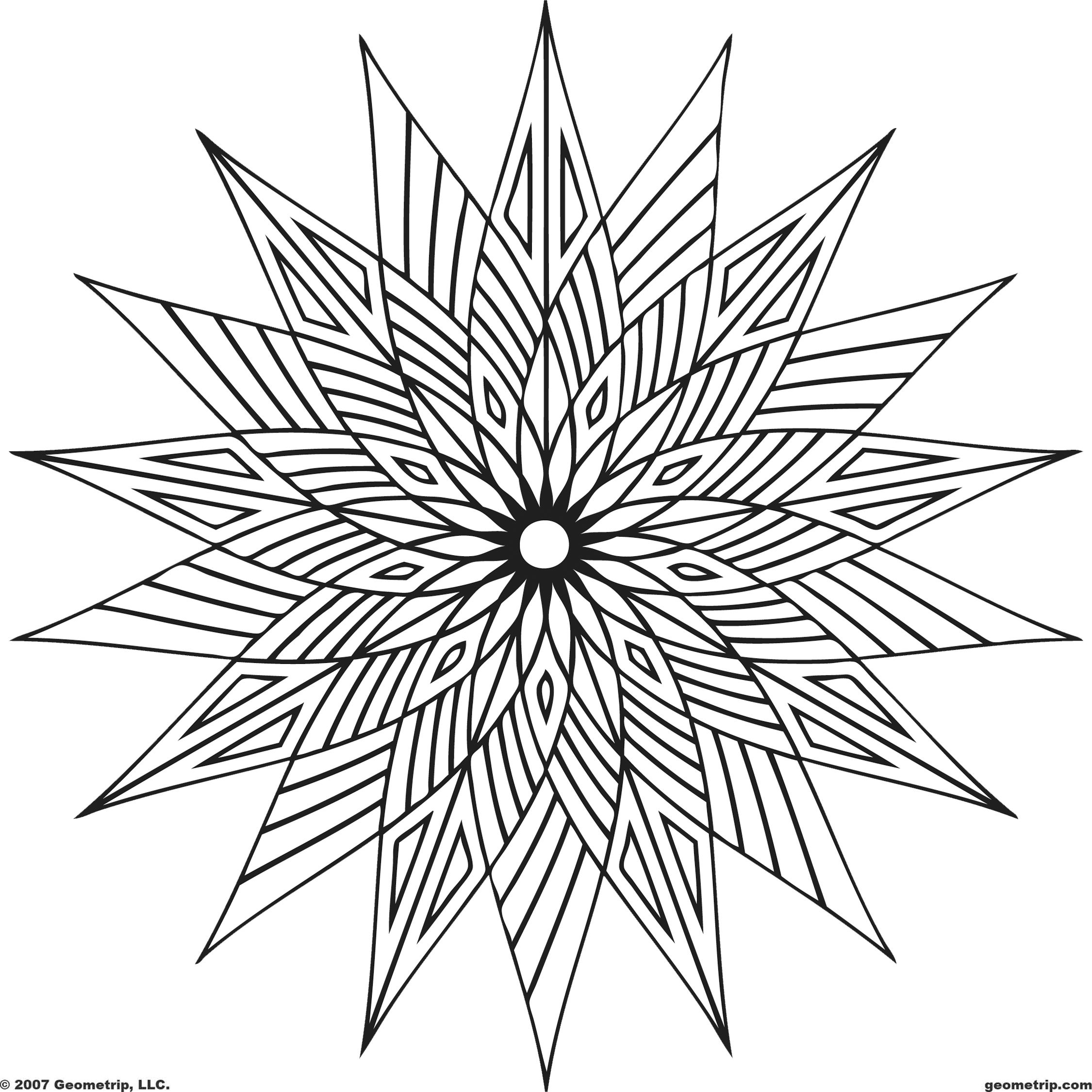 2250x2250 These Geometric Coloring Pages Pictures Are Online Coloring Pages