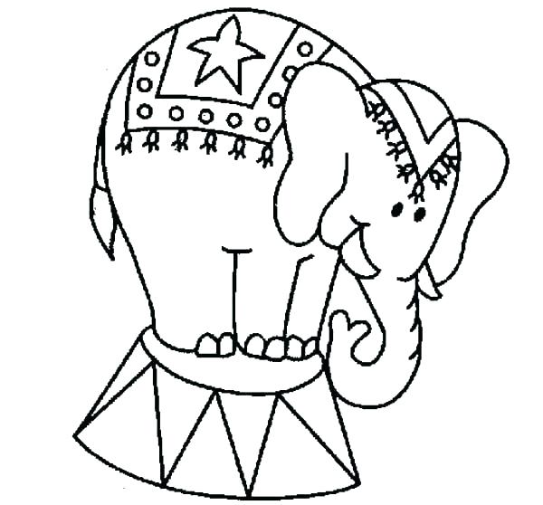 600x558 Circus Coloring Pages Circus Coloring Page Circus Coloring Pages