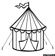 222x227 Circus Printables Circus Amp Clowns Color Page