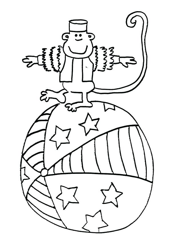 636x852 Circus Coloring Sheets Janices Daycare Circus Monkey Coloring