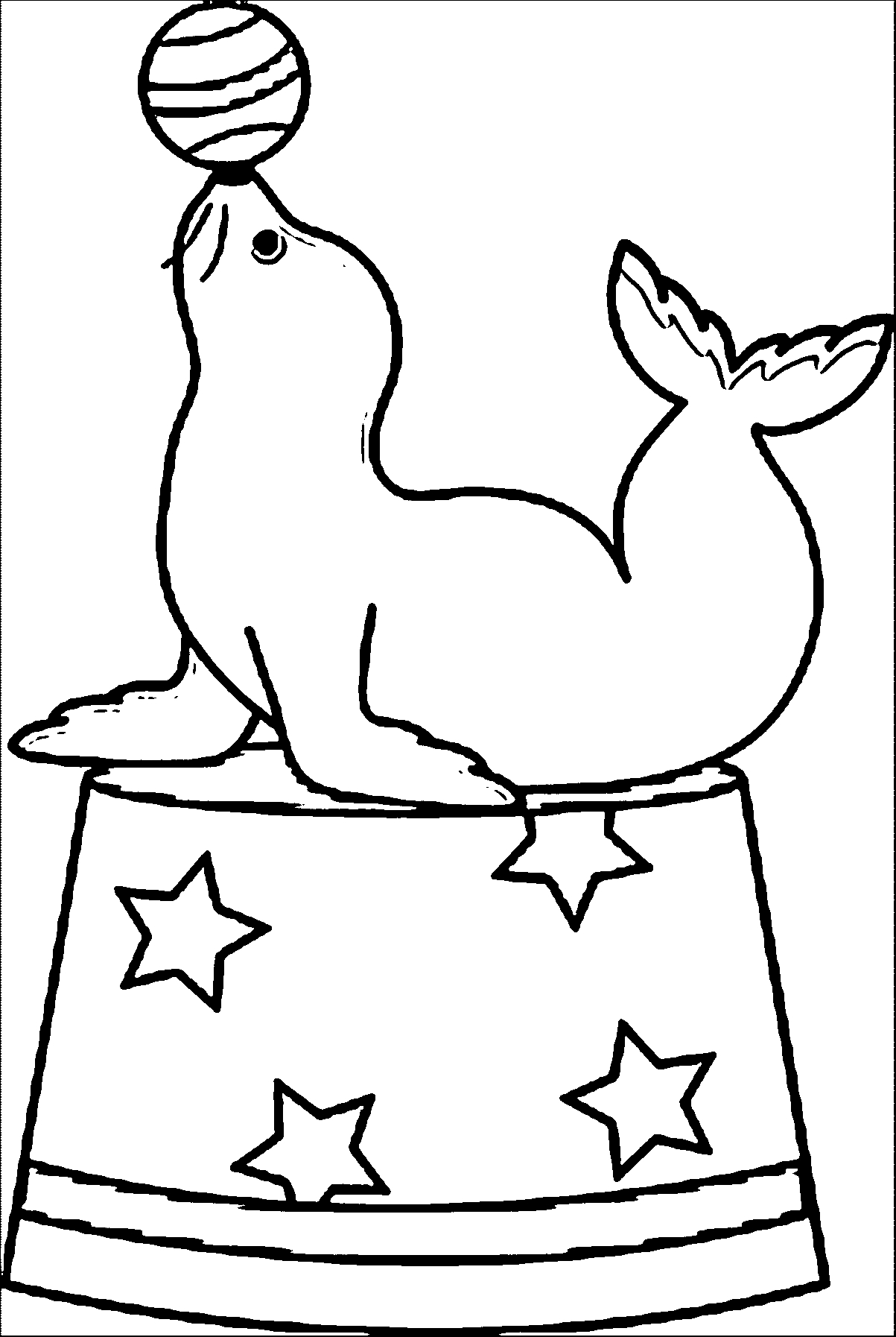 1203x1794 Best Of Elephant Seal Page To Color Collection Printable