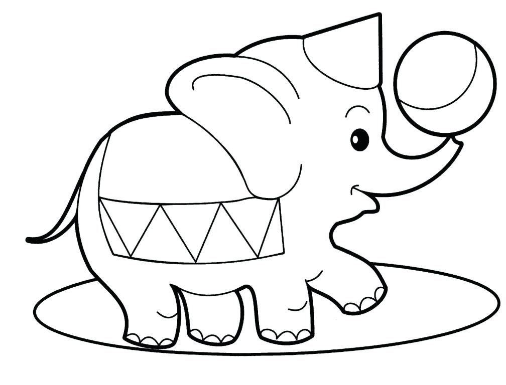 1008x768 Elephants Coloring Pages Circus Elephants Coloring Pages Free