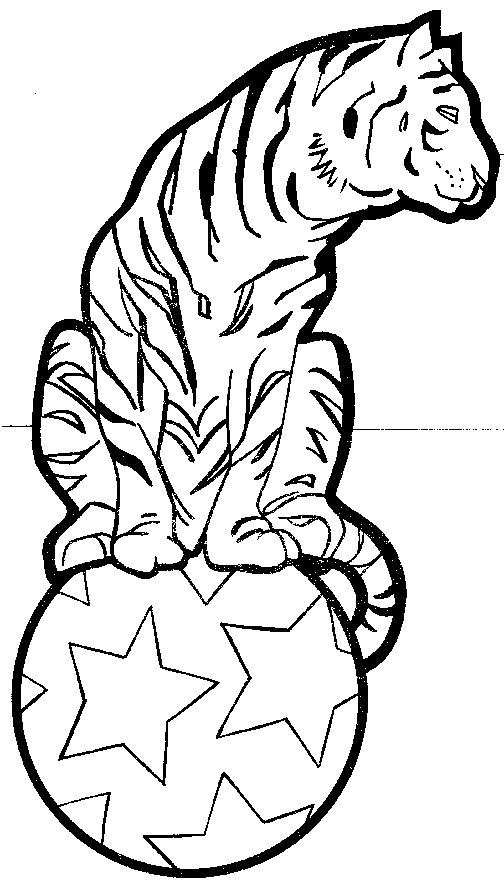 Circus Ringmaster Coloring Pages
