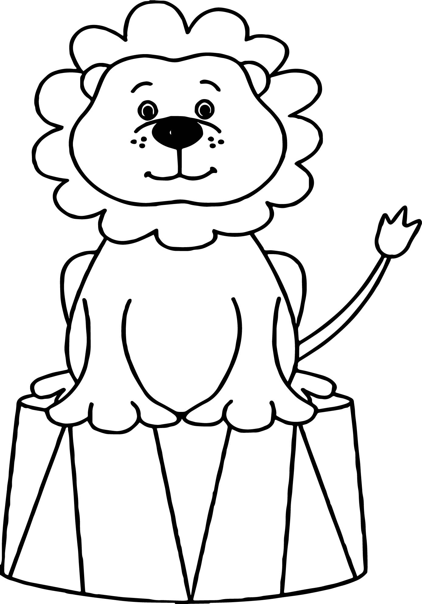 1389x1987 Circus Coloring Pages For Preschool Best Of Lion Circus Animals