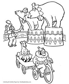 235x288 Free Circus Performer Coloring Sheets Circus Performers 1