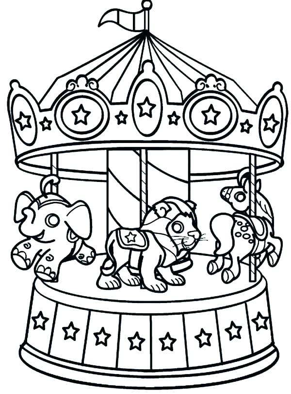 Circus Tent Coloring Pages