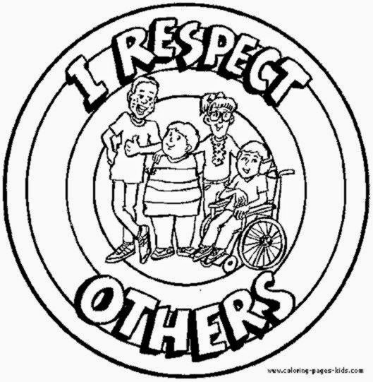 529x541 Good Citizenship Coloring Sheets