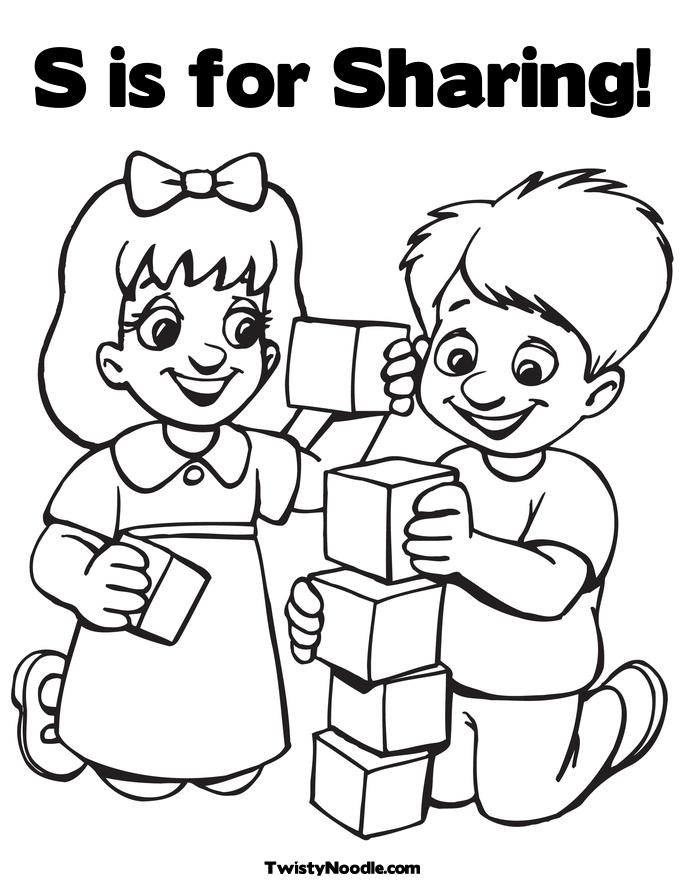 685x886 Citizenship Coloring Sheet
