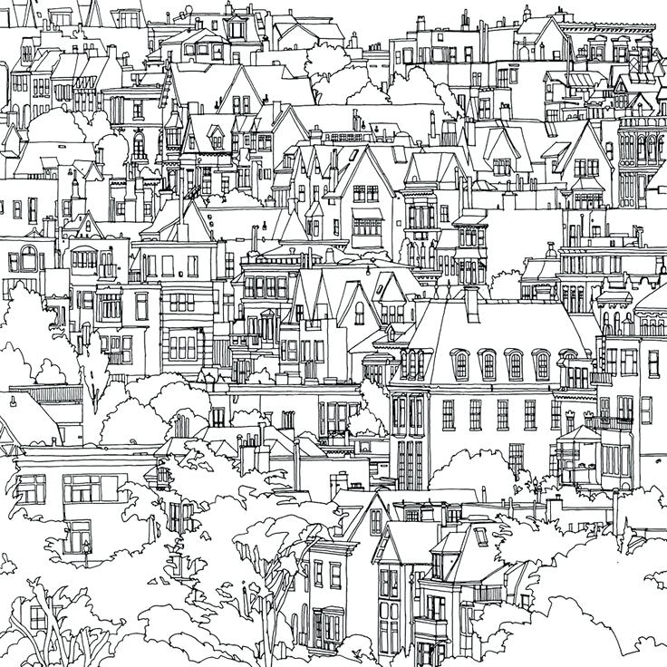 736x736 City Coloring Pages Educational Coloring Pages