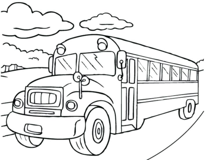 706x551 Free School Bus Coloring Pages Printable Bus Colouring Pages