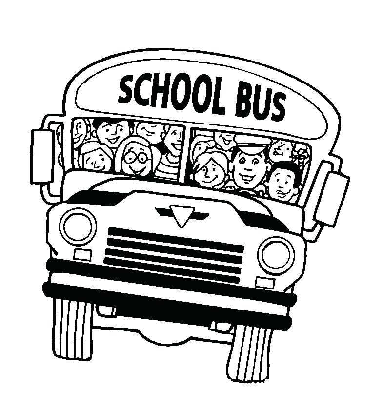 785x846 Bus Coloring Pages School Bus Coloring Pages To Print School Bus