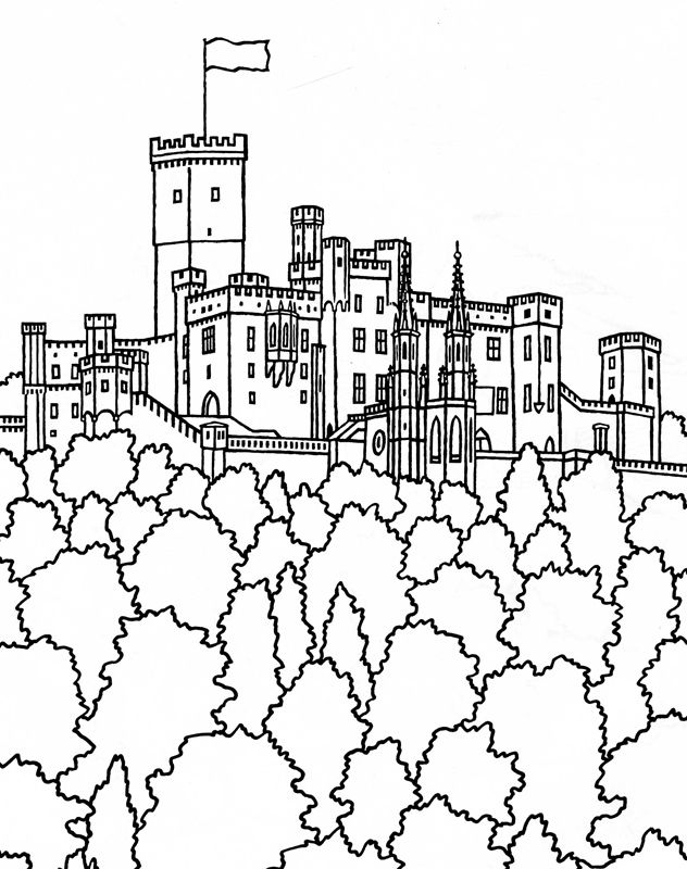 City Skyline Coloring Page