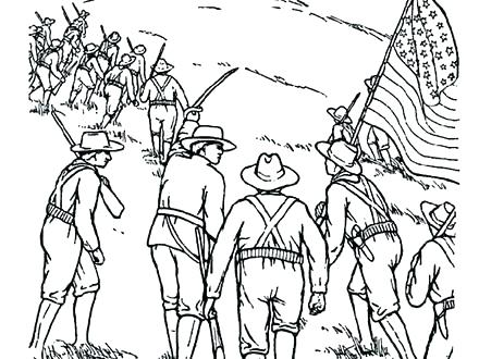 440x330 Civil War Coloring Pages Civil War Coloring Pages Civil War 2