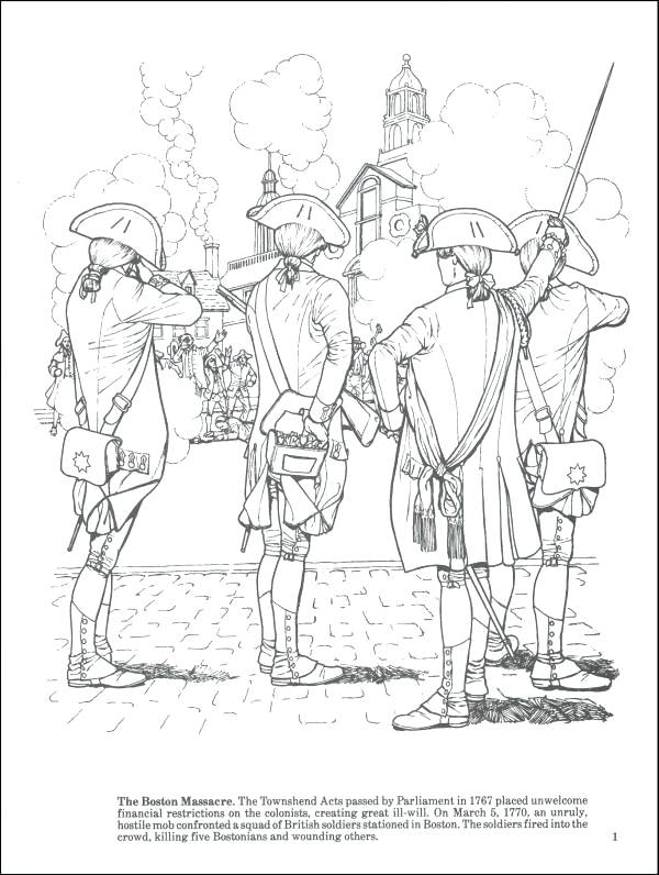 600x796 Civil War Coloring Page Story Of The Revolution Coloring Bk