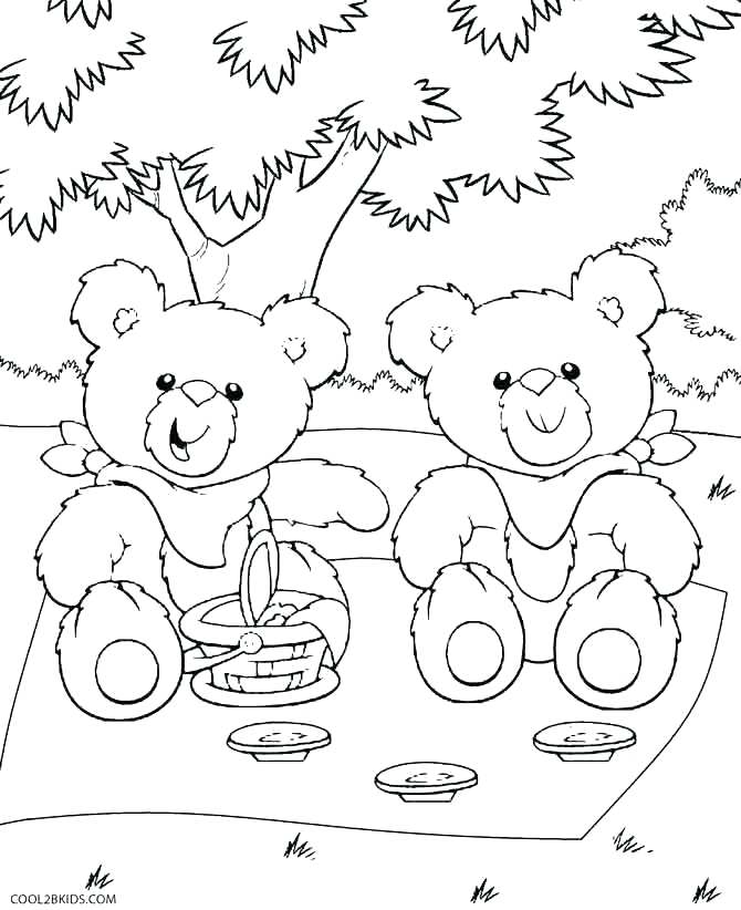 670x822 Clara Barton Coloring Page Coloring Page Printable Teddy Bear