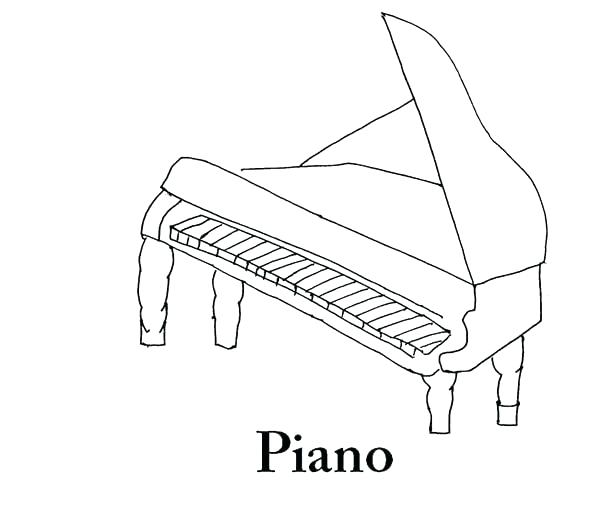 600x523 Instrument Coloring Sheets Music Coloring Pages For Kindergarten