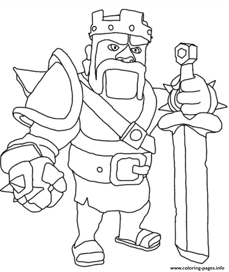 764x906 Free Clash Of Clans Coloring Pages Collection