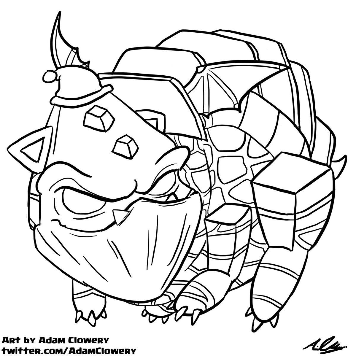 1200x1200 Complete Clash Royale Coloring Pages Hound Dra